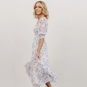 Baltic Born Fabian Jacquard Midi Dress